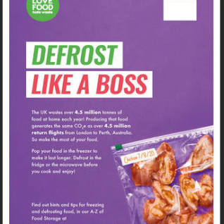 Keep Crushing It: Poster 4 - Defrost like a boss