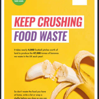 Keep Crushing It: Poster 2 - Keep crushing food waste